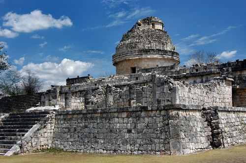 Древняя обсерватория в Мексике