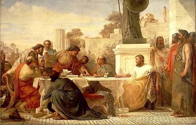 Римский император Юлиан издал эдикт, запретивший христианам преподавать в школах