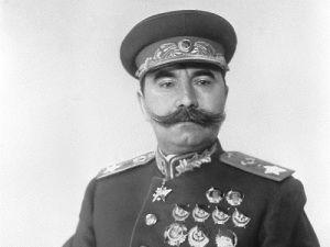 Семен Буденный (25 апреля 1883 - 26 октября 1973) , советский военачальник,  герой Гражданской войны, Маршал Советского Союза